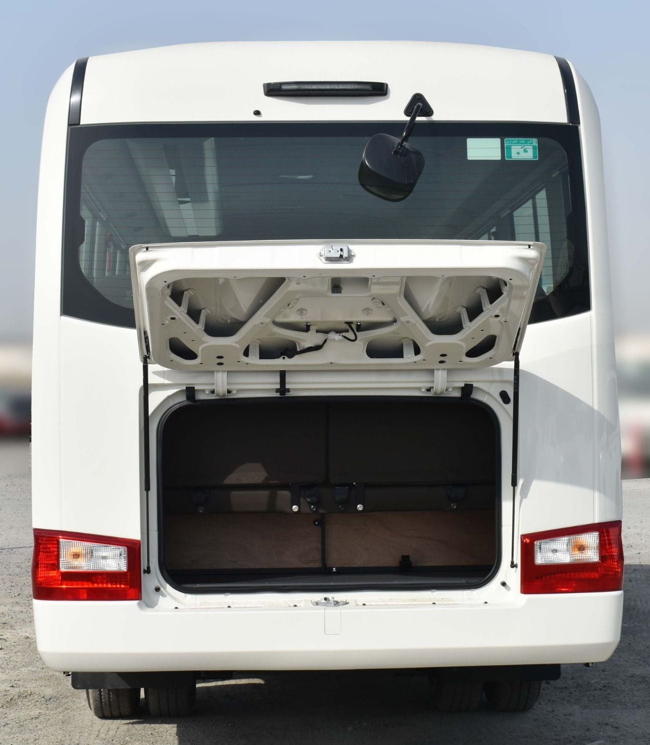 Toyota Coaster 2.7L Petrol M/T 2026 Model (With Baggage Rack and Curtain Rail)
