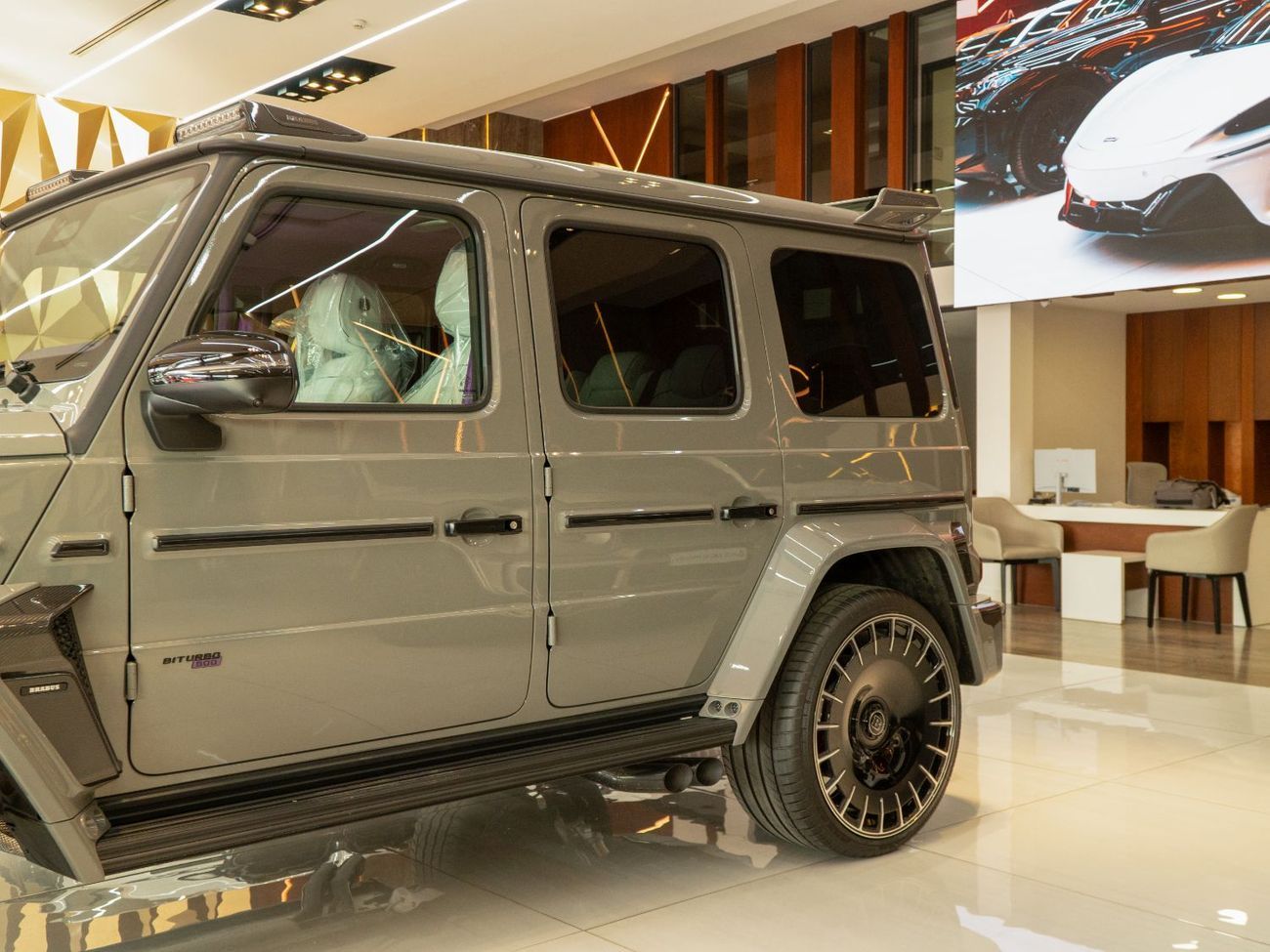 BRABUS G 800 Widestar - Mercedes-AMG G 63 2025 Brabus – Nardo Gray | Full Carbon | Luxury Performance SUV