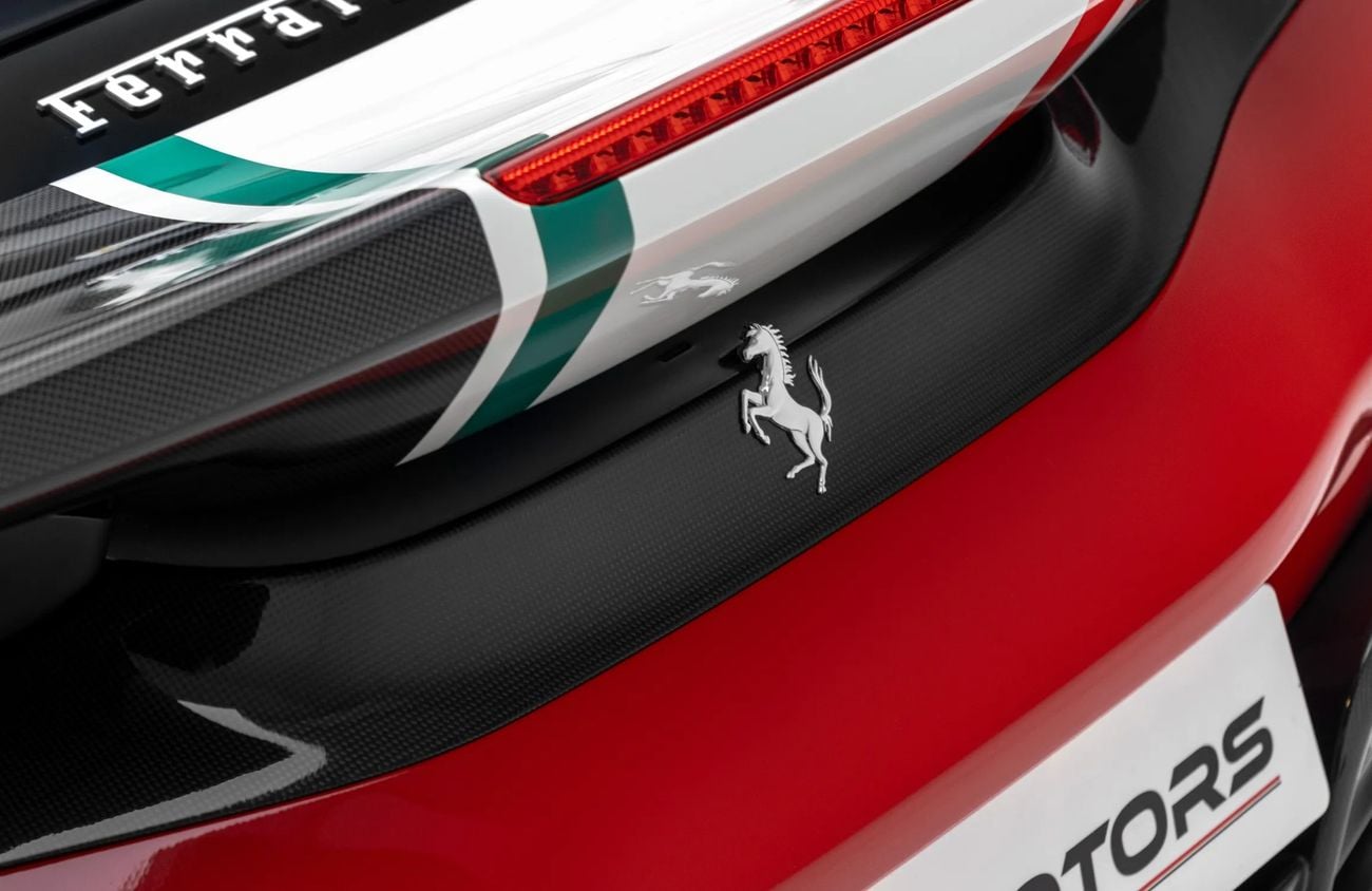Ferrari 488 Pista High Spec 3.9L V8 Twin-Turbocharged Engine