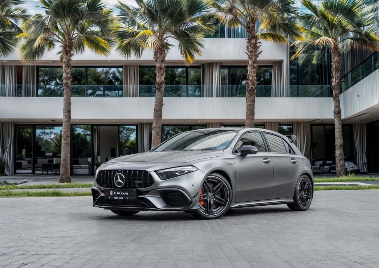 Mercedes Benz A45 AMG- S A45 AMG S | 3,888 P.M | 0% Downpayment | Mercedes Satin Grey Matte!