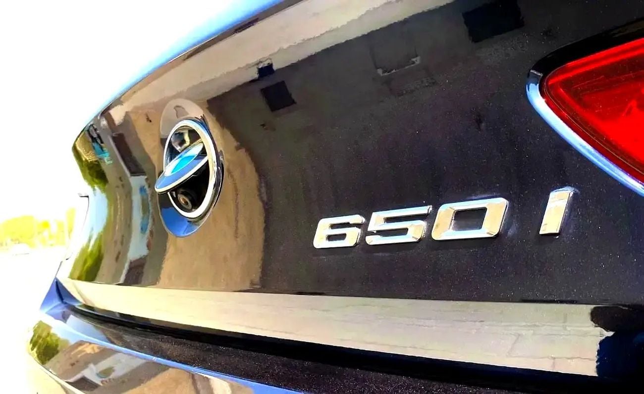 بي أم دبليو 650i إم سبورت 650 M SPORT || TWIN TURBO V8 ||GRAND COUPE FULL OPTION|| FSH ACCIDENT FREE ORIGINAL PAINT
