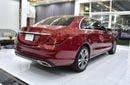 مرسيدس بنز C 300 STANDARD عرض ممتاز لسيارة مرسيدس بنز C300 4Matic (موديل 2021) باللون الأحمر وبمواصفات أمريكية