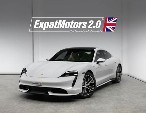 Porsche Taycan TURBO Unlimited KMs Warranty • FDSH • GCC Specs