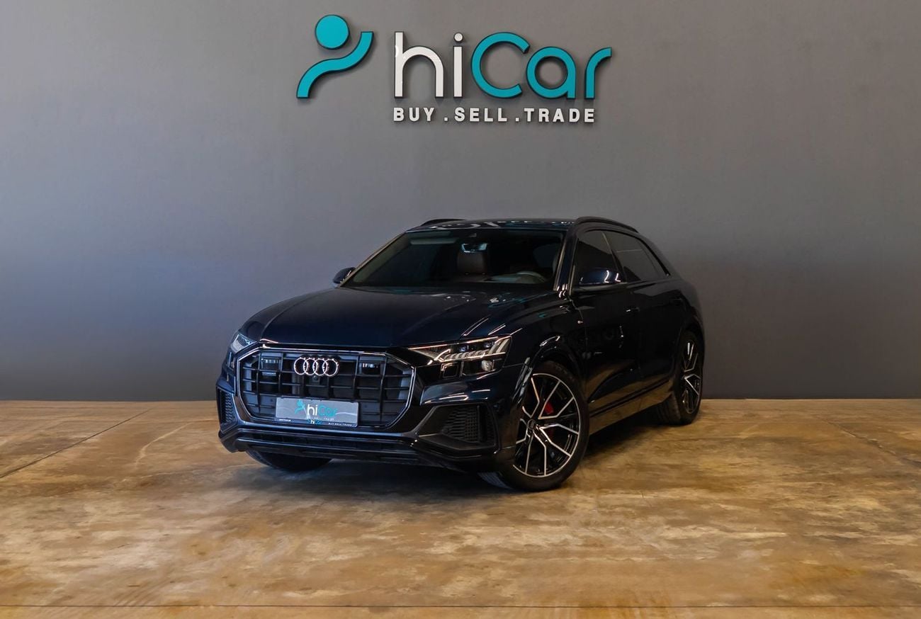 Audi Q8 55 TFSI S-LINE LUXURY AED 3,640 PM • 0% Downpayment • Audi Q8 55 TFSI quattro S Line • Agency Warranty