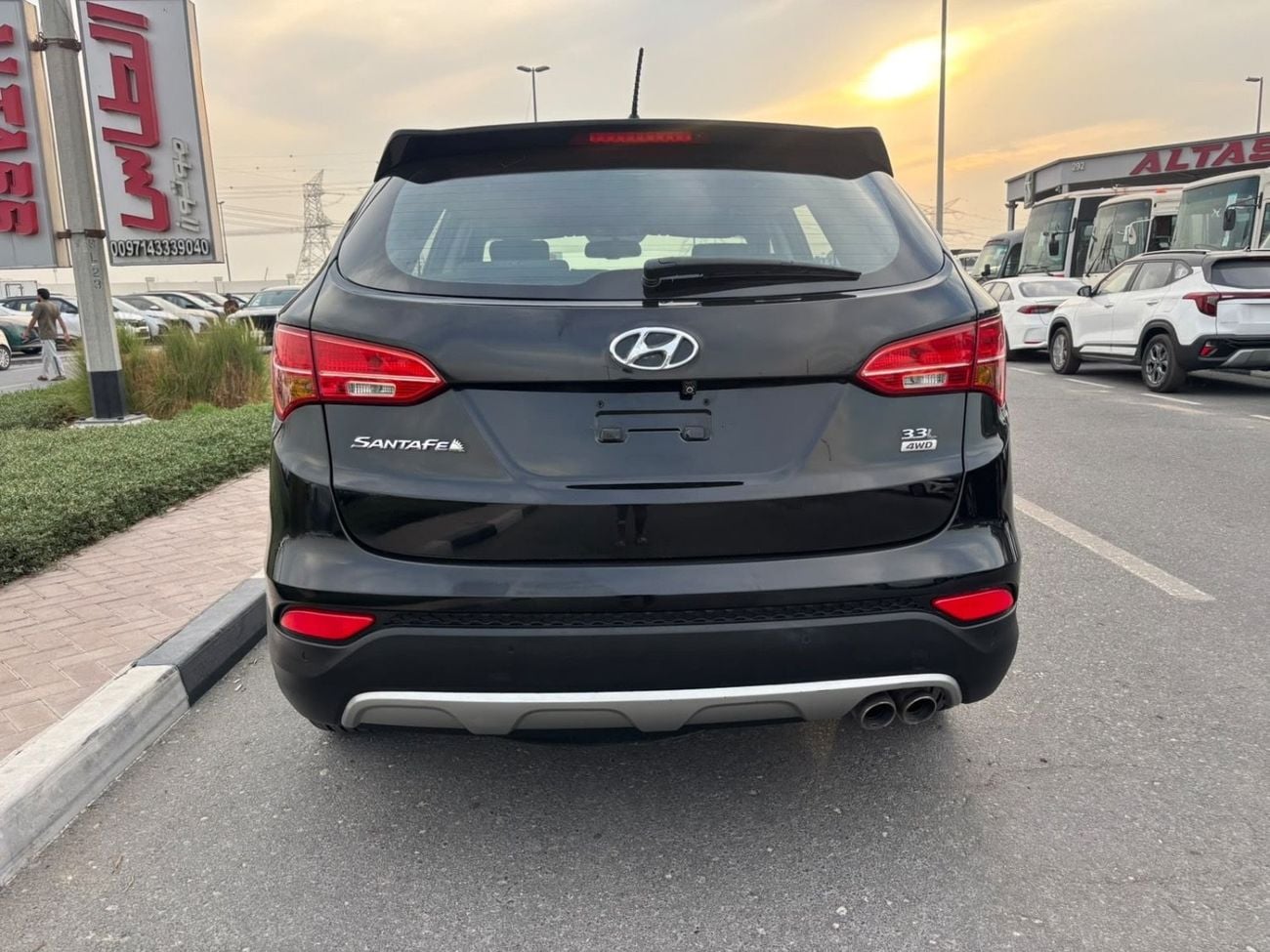 هيونداي سانتا في هيونداي سانتافي 2014، محرك 3.3 لتر V6، 7 مقاعد، مواصفات خليجية