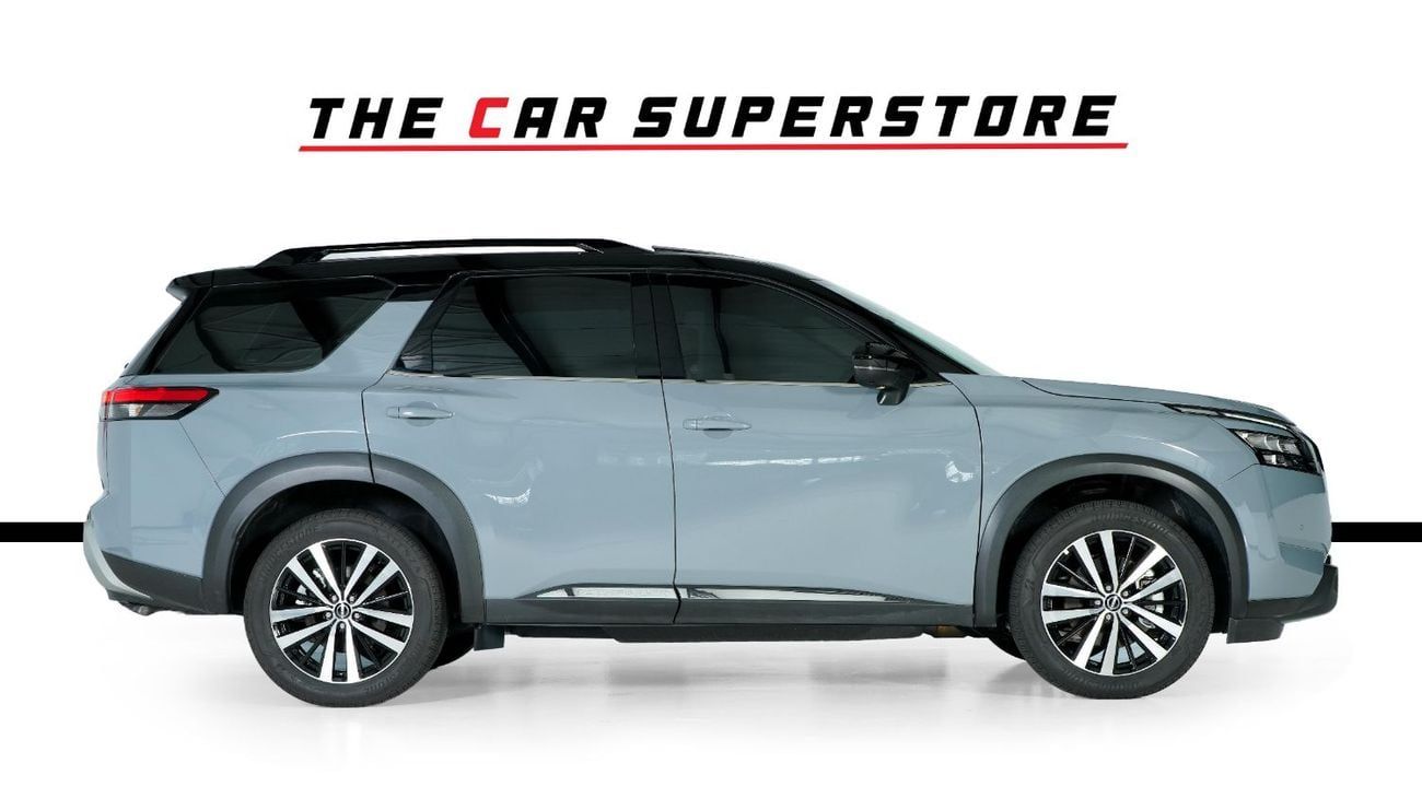 Nissan Pathfinder SL 4WD-7 Seats-Low Mileage-warranty valid till 2031 & service contract valid till 2029