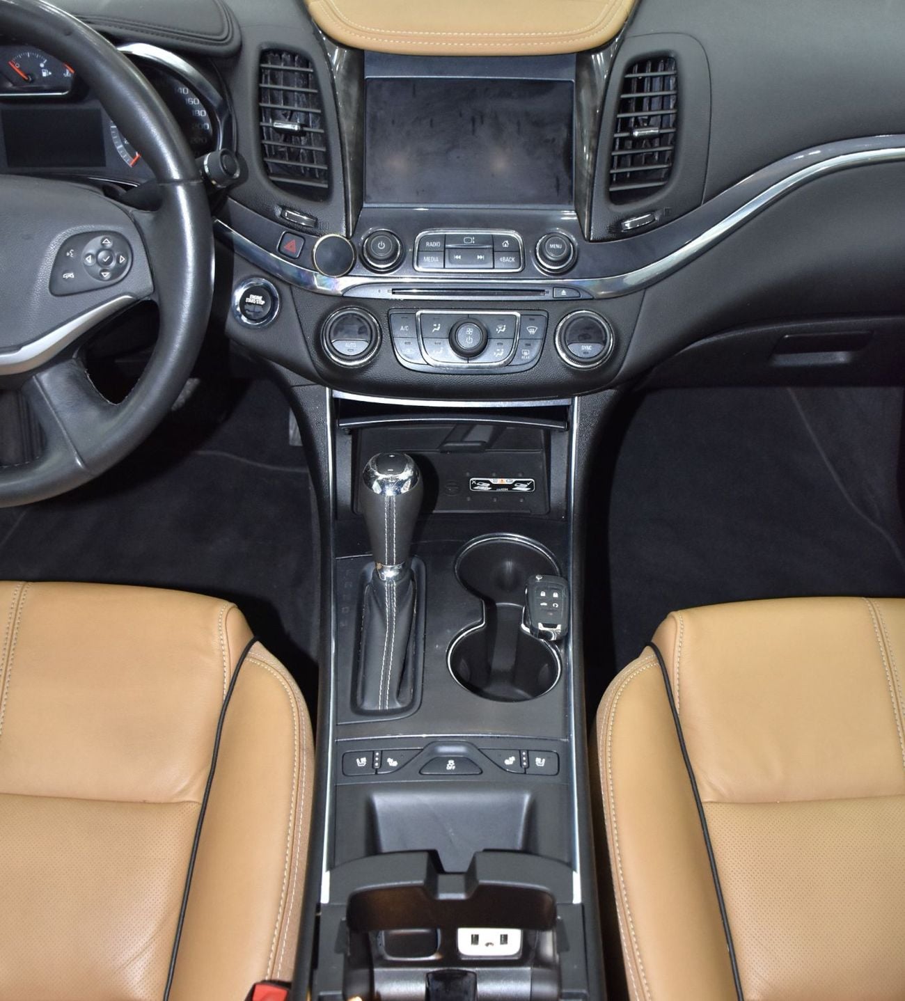 Chevrolet Impala LTZ EXCELLENT DEAL for our Chevrolet Impala LTZ ( 2016 Model ) in White Color GCC Specs