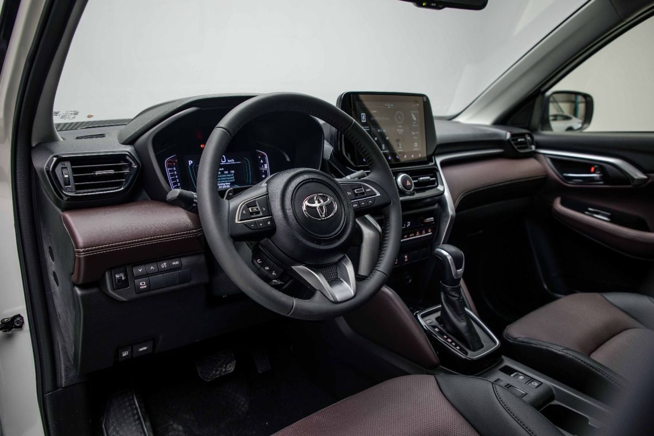 Toyota Urban Cruiser GLX 1.5L - Pearl White and Black Inside Dark Red | Export Only