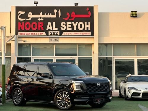 Nissan Patrol LE PLATINUM CITY NISSAN PATROL PLATINUM T2 GCC 2025 FULL OPTION ORIGINAL PAINT UNDER WARRANTY