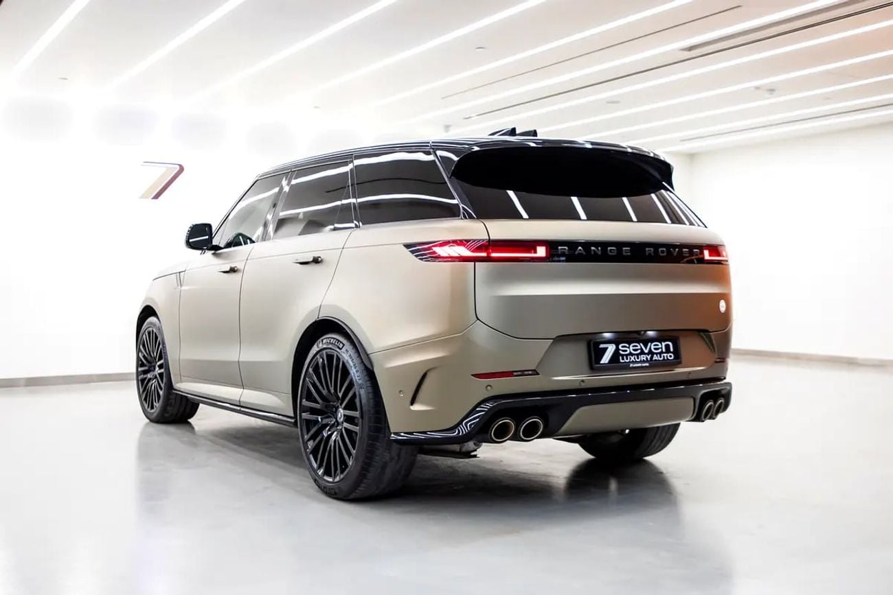 لاند روفر رينج روفر سبورت RANGE ROVER SPORTS SV FULL CARBON INTERIOR AND EXTERIOR WITH HIGH OPTIONS