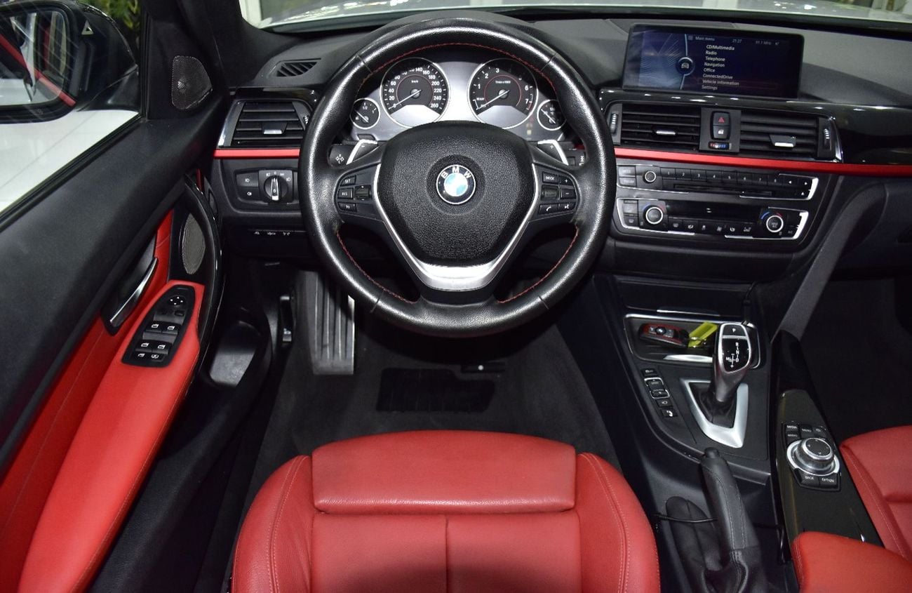 بي أم دبليو 335i عرض ممتاز لسيارة BMW 335i Sport (موديل 2013) باللون الفضي بمواصفات خليجية