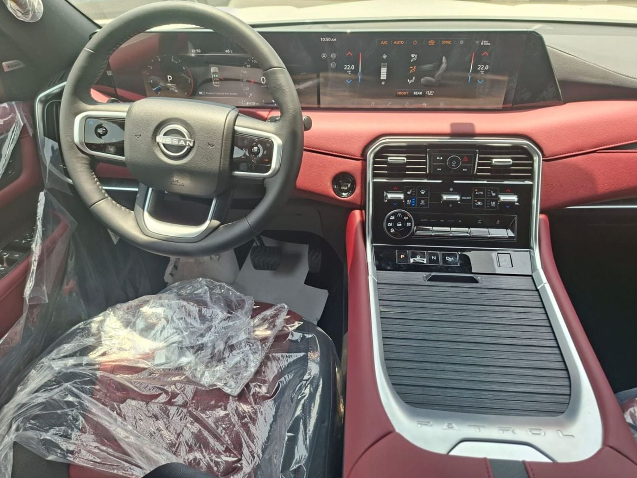 Nissan Patrol LE TITANIUM Nissan Titanium 3.5L Twin Turbo 2026 Model With Rear Screens and Compressor