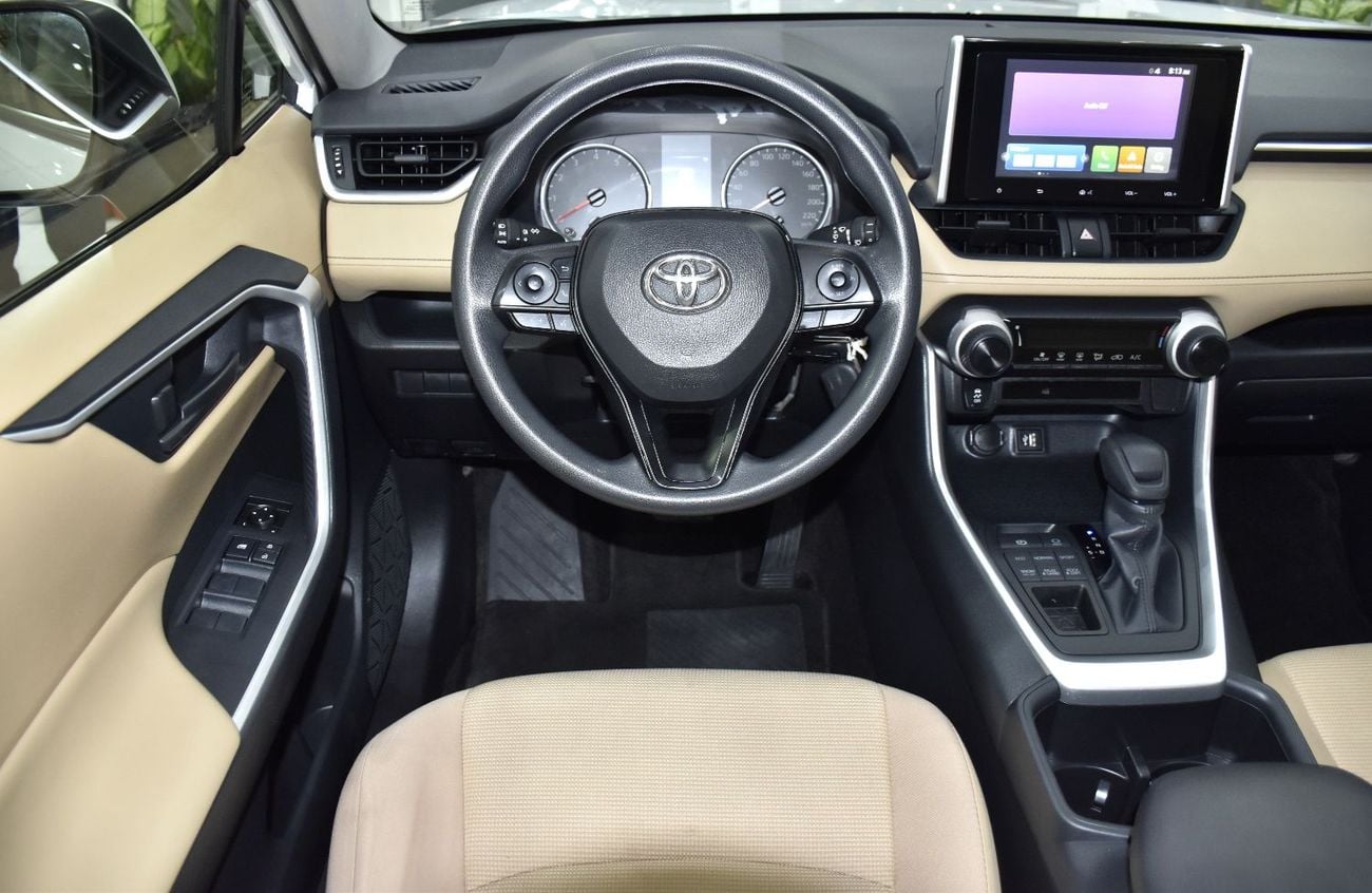Toyota RAV4 LE EXCELLENT DEAL for our Toyota Rav4 4WD ( 2024 Model ) in White Color GCC Specs