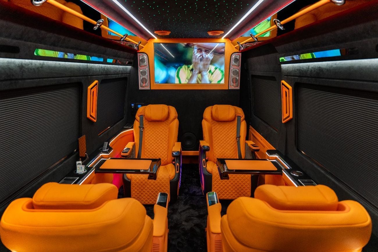 مرسيدس بنز سبرينتر Barugzai VIP Sprinter Luxury VIP Sprinter with Private Washroom