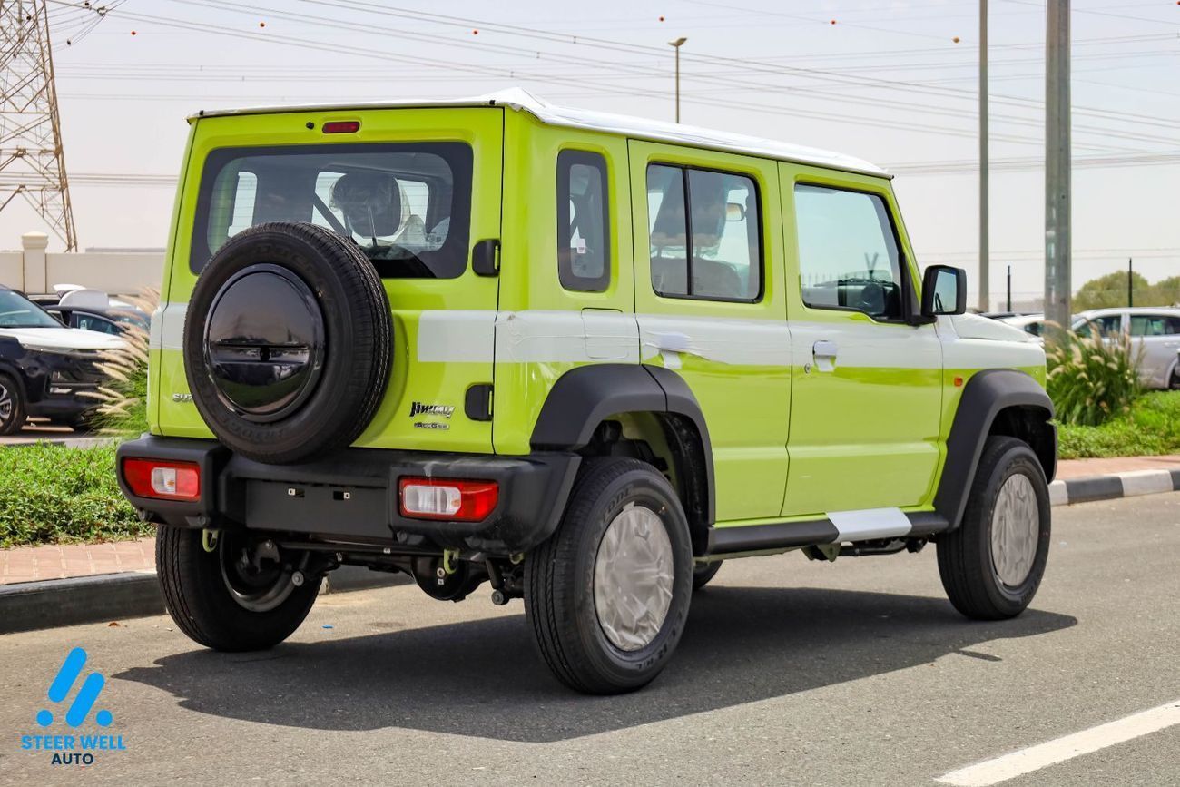 سوزوكي جيمني GL 2026 GCC Specs 5-Door 1.5L Manual Best Price Rear Camera Export