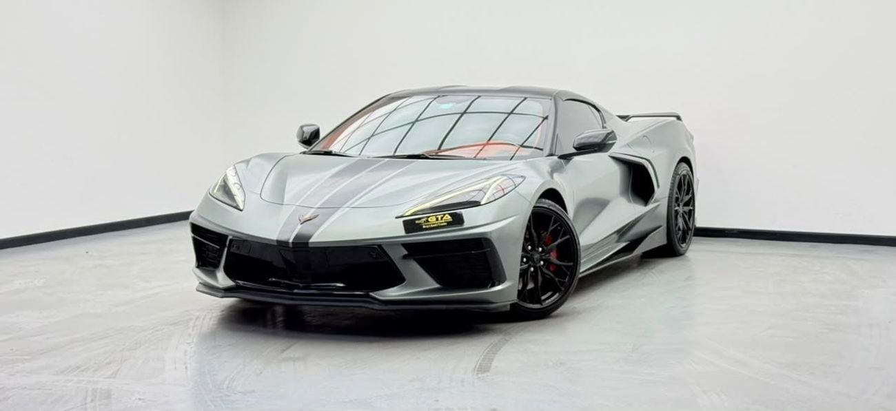 Chevrolet Corvette STINGRAY 3LT 70TH ANNIV 2023 Chevrolet Corvette C8 3LT 70th Anniversary Edition, Full Chevrolet Service History, GCC