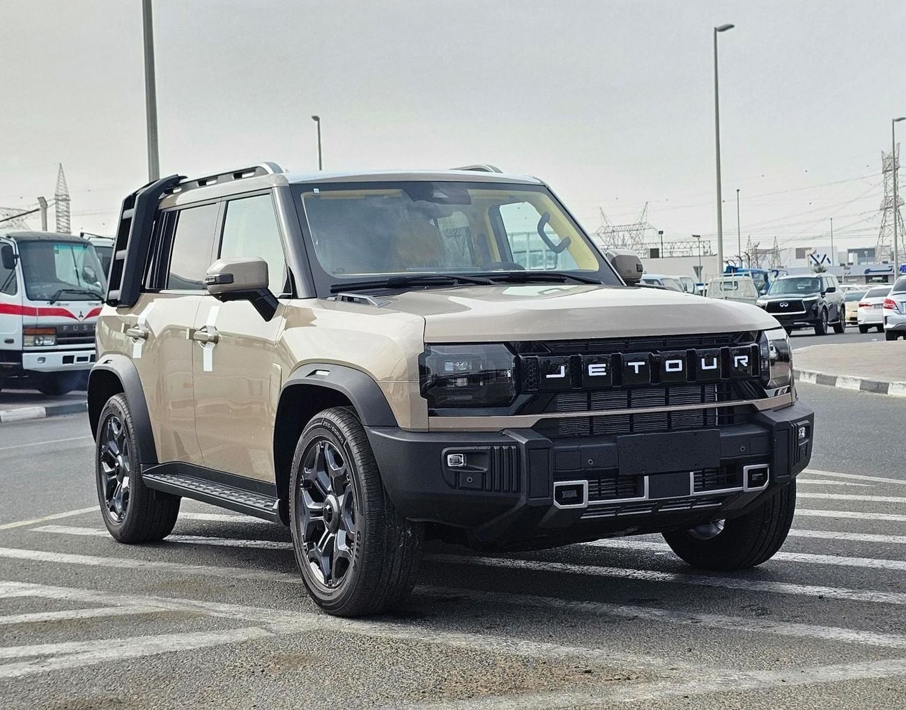 Jetour T2 LUX JetourT2 2.0T 2025 MODEL CUSTOMIZED YELLOW INTERIOR INTERIOR LIGHTS 8SPEED 4WD AT