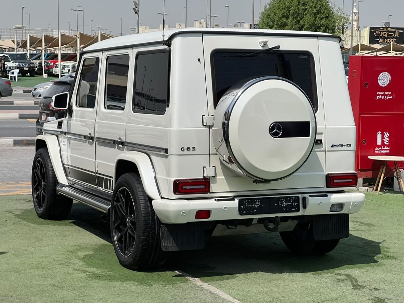 مرسيدس بنز G 63 AMG ستاندارد مرسيدس بنز G63 موديل 2014. محرك 5.5 لتر/V8.