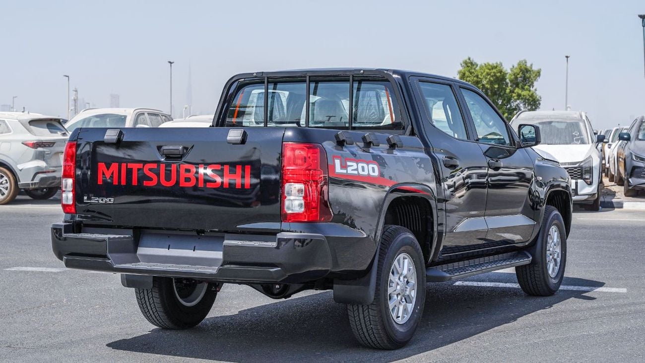ميتسوبيشي L200 GLX جديد تمامًا – محرك بنزين سعة 2.4 لتر، دفع رباعي، ناقل حركة يدوي – D25 – 2027 – للتصدير فقط