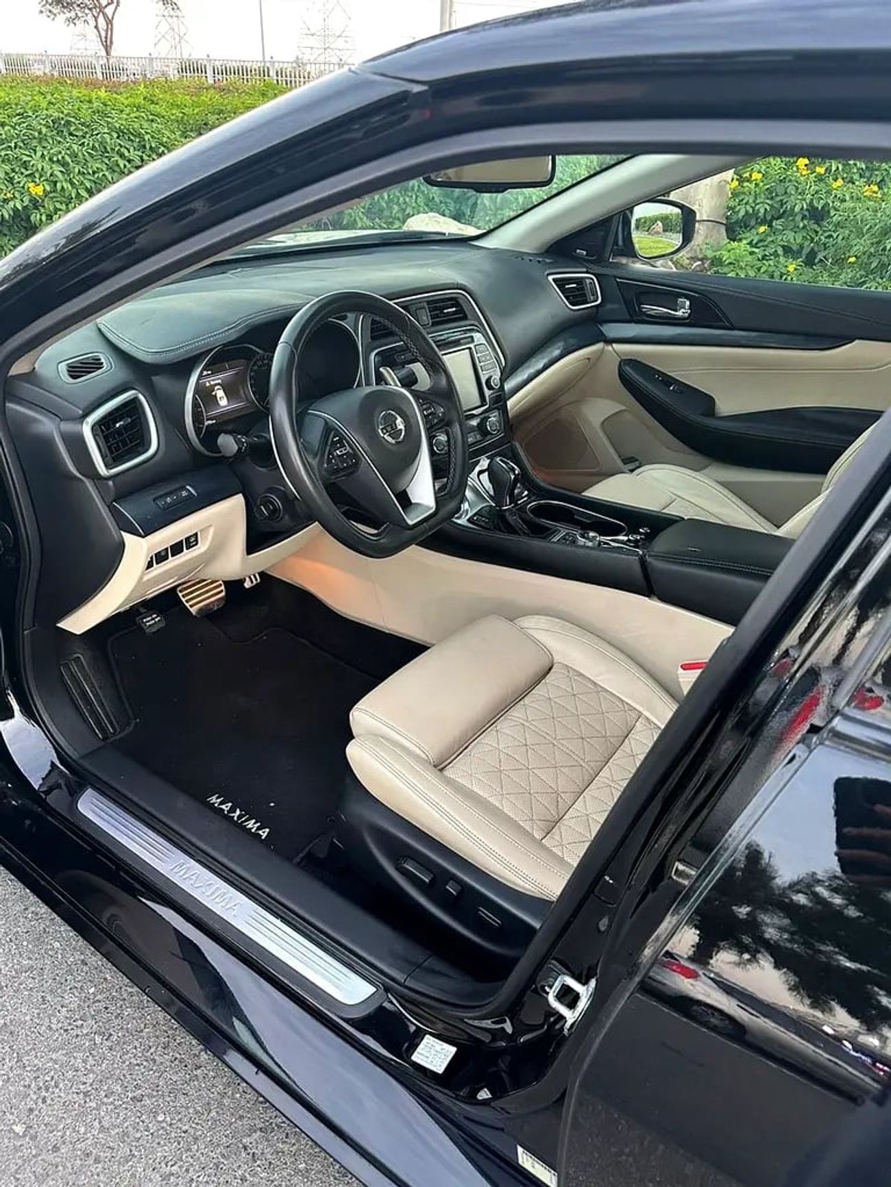 نيسان ماكسيما إس آر FULL OPTION GCC SPECS SINGLE OWNER ORIGINAL PAINT
