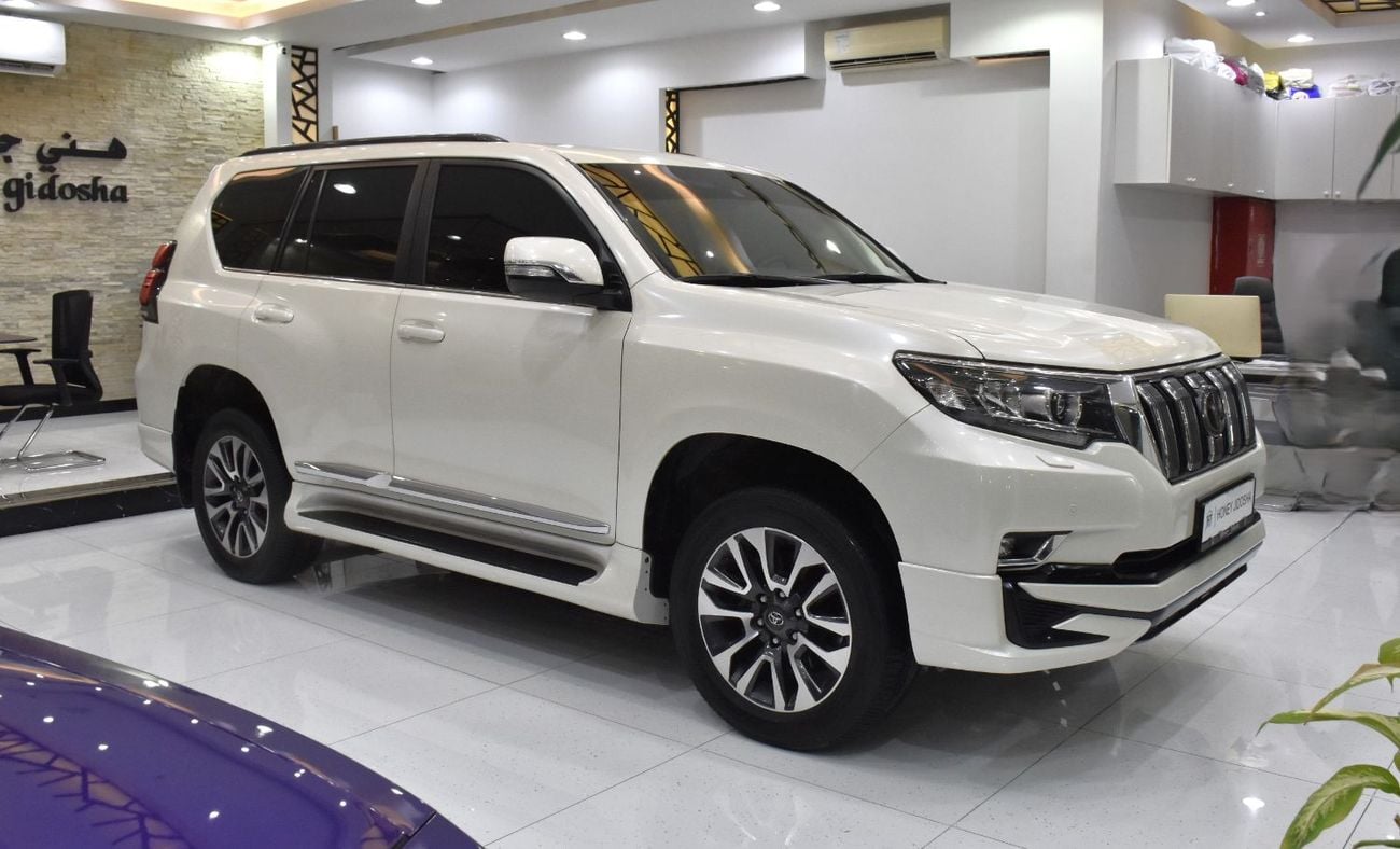 Toyota Prado VXR EXCELLENT DEAL for our Toyota Prado VXR ( 2023 Model ) in White Color GCC Specs
