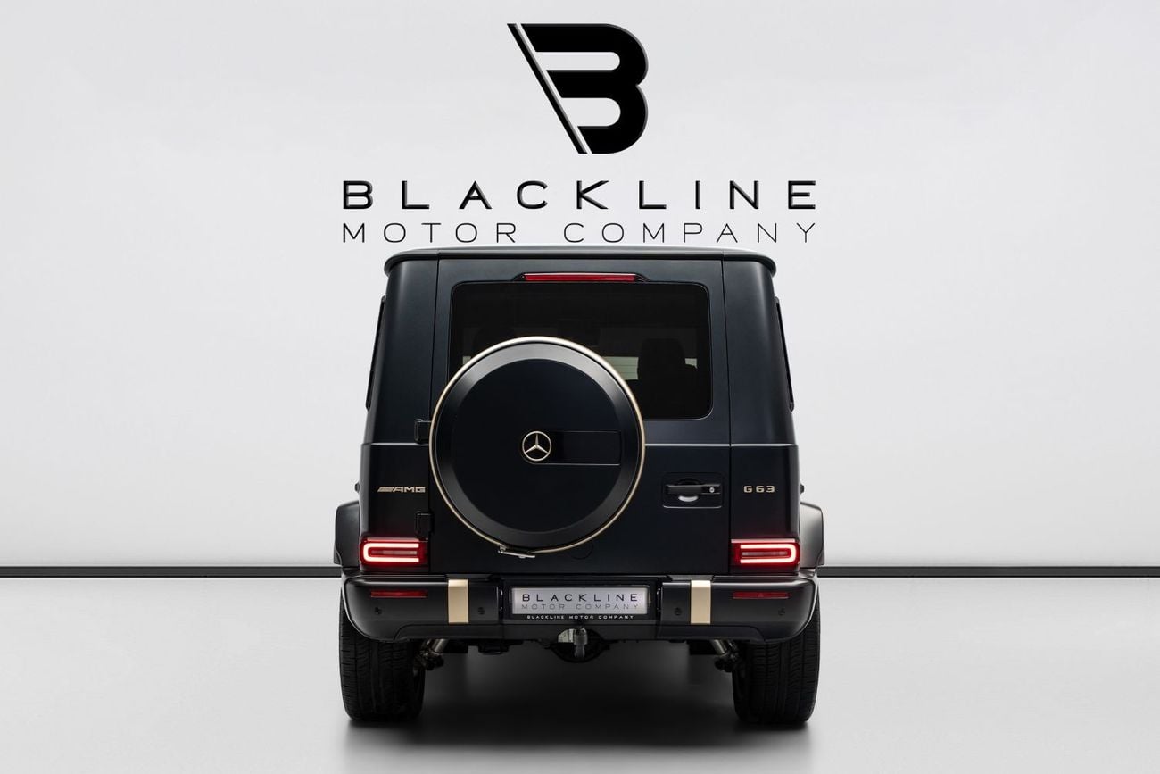 مرسيدس بنز G 63 AMG STANDARD BUY NOW, PAY 2027 | THE BLACKLINE STANDARD | Mercedes Warranty, Low KMs, European Spec