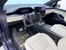 تسلا موديل اكس PLAID 2024 Tesla Model X Plaid, Tesla Warranty+Full Tesla Service History, GCC Specs.