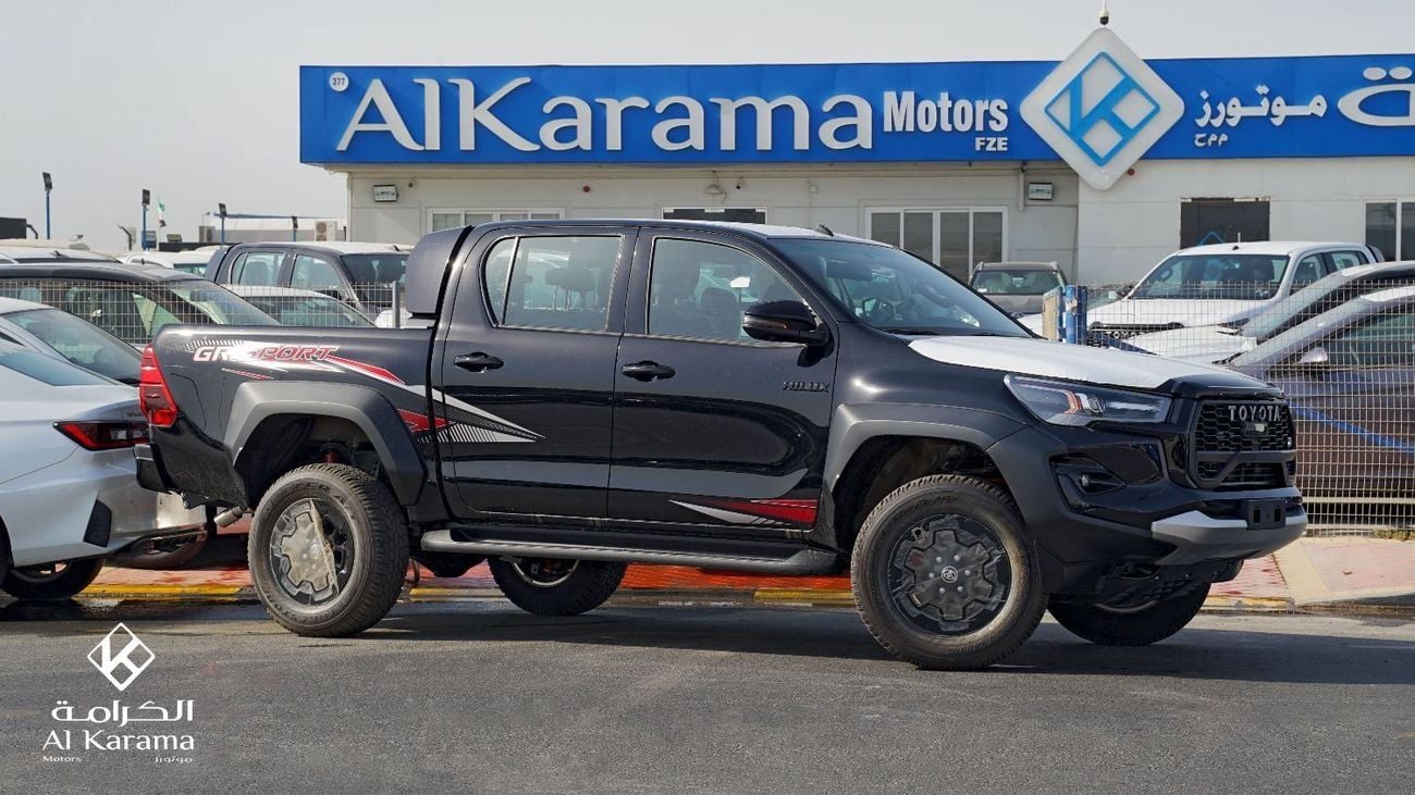 Toyota Hilux GR SPORT - 2.8L Turbo Diesel Engine | 360 Camera | GCC Specs | Brand New