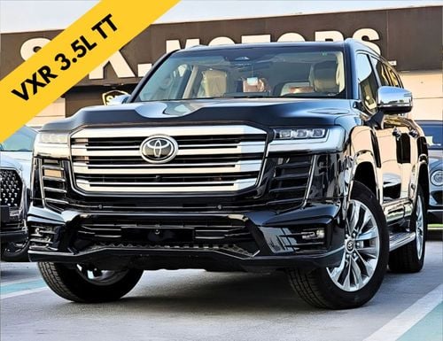 Toyota Land Cruiser VXR TWIN TURBO LC300 WITH AERO KIT || 3.5L PETROL V6 A/T 4WD | FULL OPTION (CODE # VXRSAA)