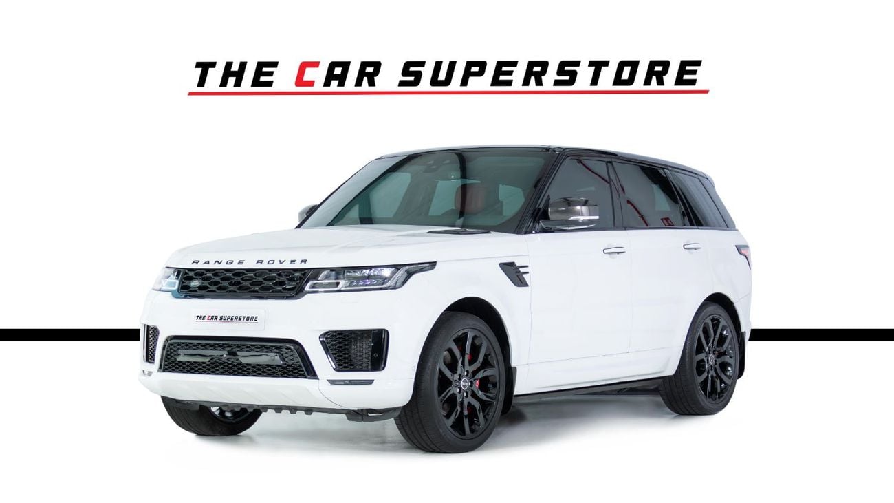 Land Rover Range Rover Sport GCC-Low Mileage-High Gloss Black Rims-Rear Seat Entertainment