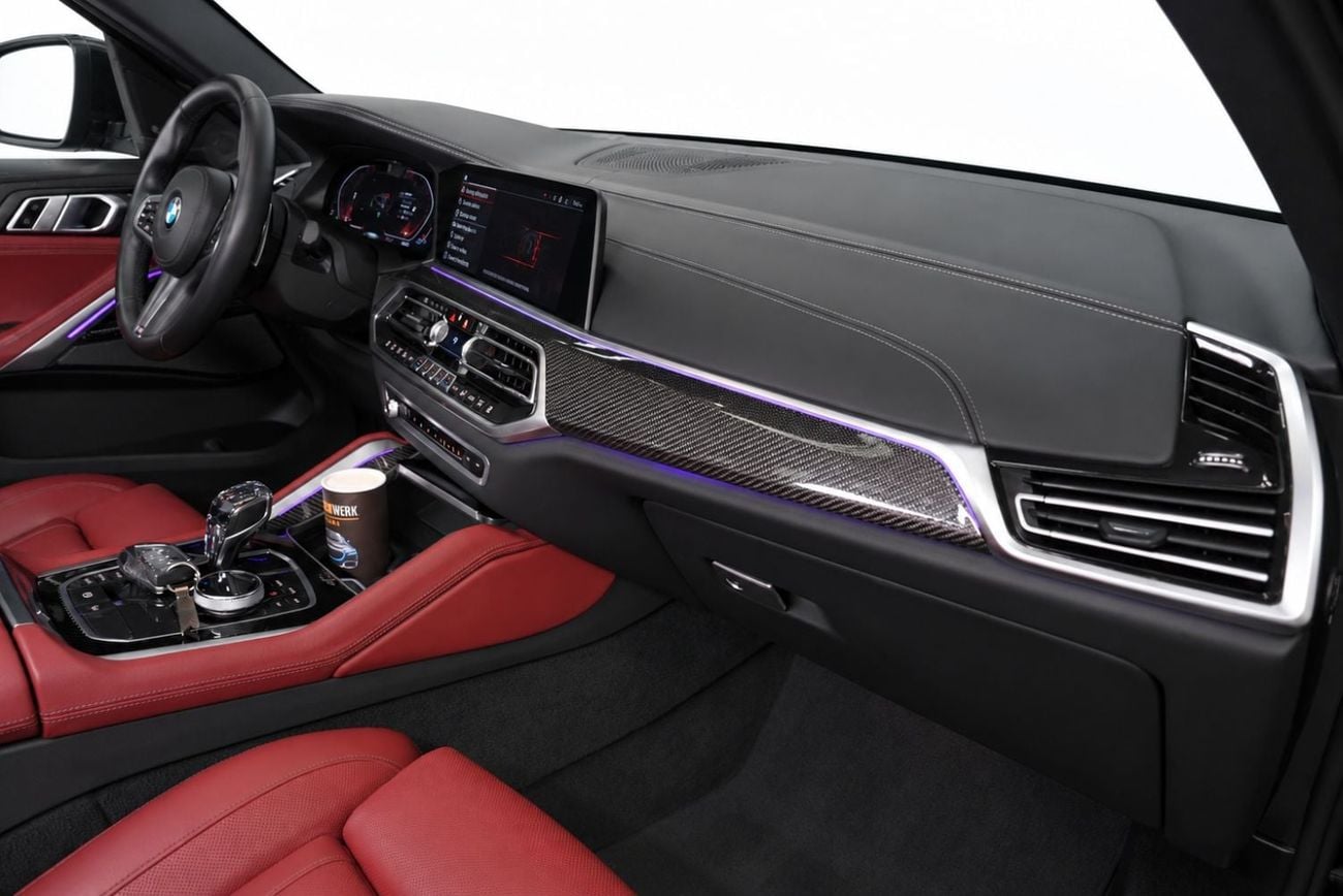 بي أم دبليو X6 40i M SPORT EXCLUSIVE بي إم دبليو X6 XDRIVE 40I M KIT موديل 2021 بمواصفات دول مجلس التعاون الخليجي