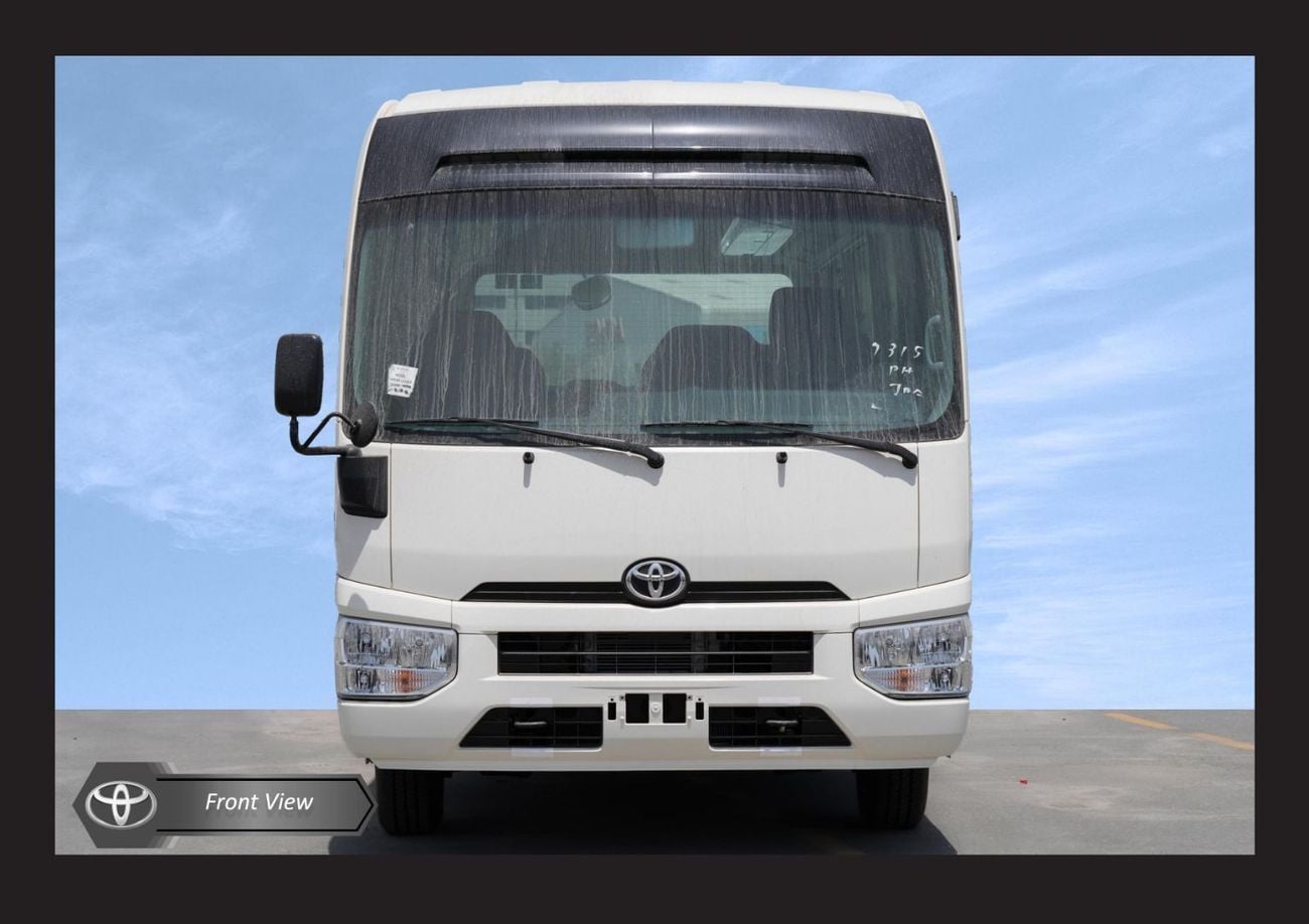 تويوتا كوستر TOYOTA COASTER 2.8L 23-STR H/R MID A/T DSL 2025 Export Only