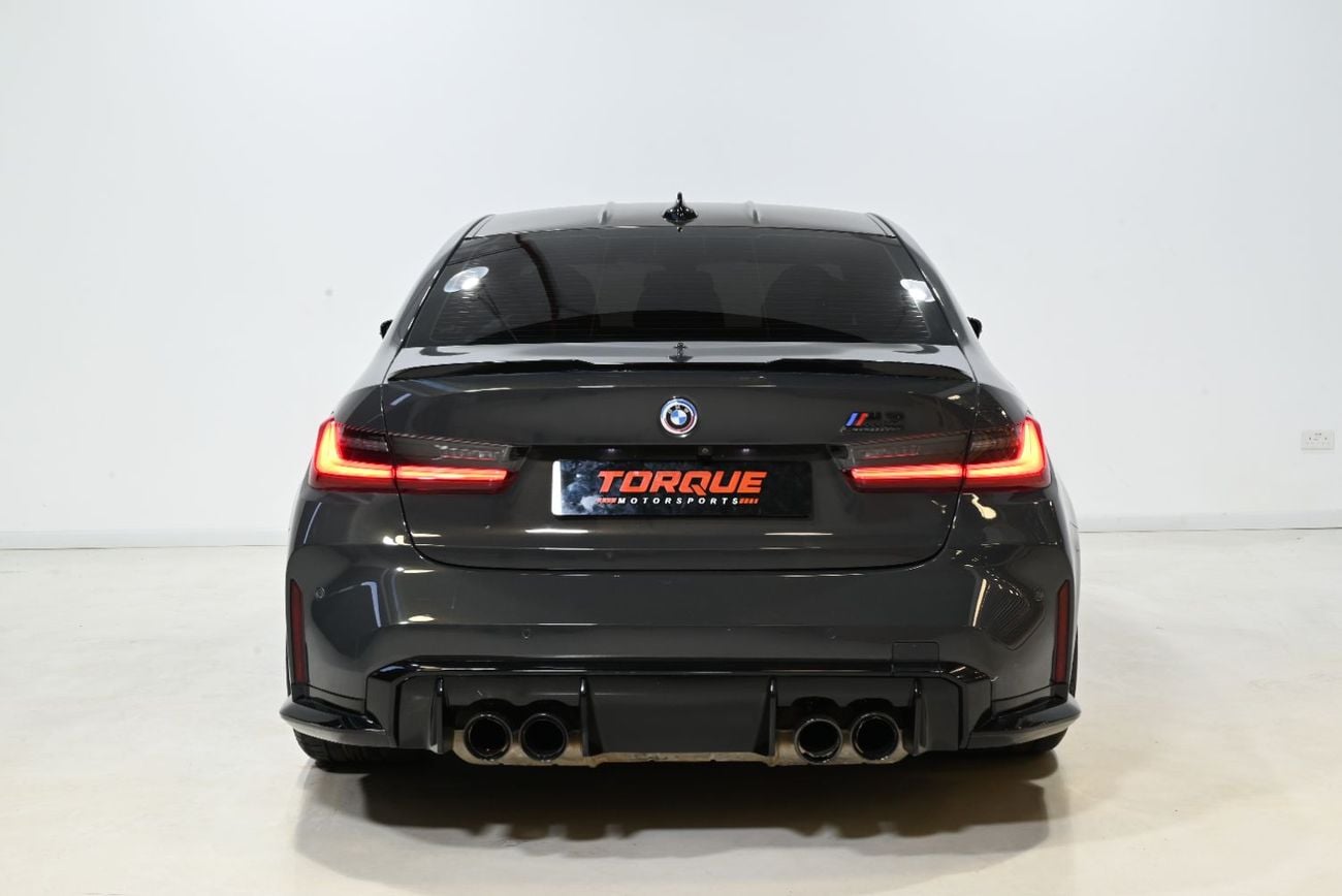 بي أم دبليو M3 كومبيتيشن سيارة BMW M3 كومبيتشن موديل 2021، سجل صيانة كامل، ضمان لمدة عام، عداد كيلومترات منخفض