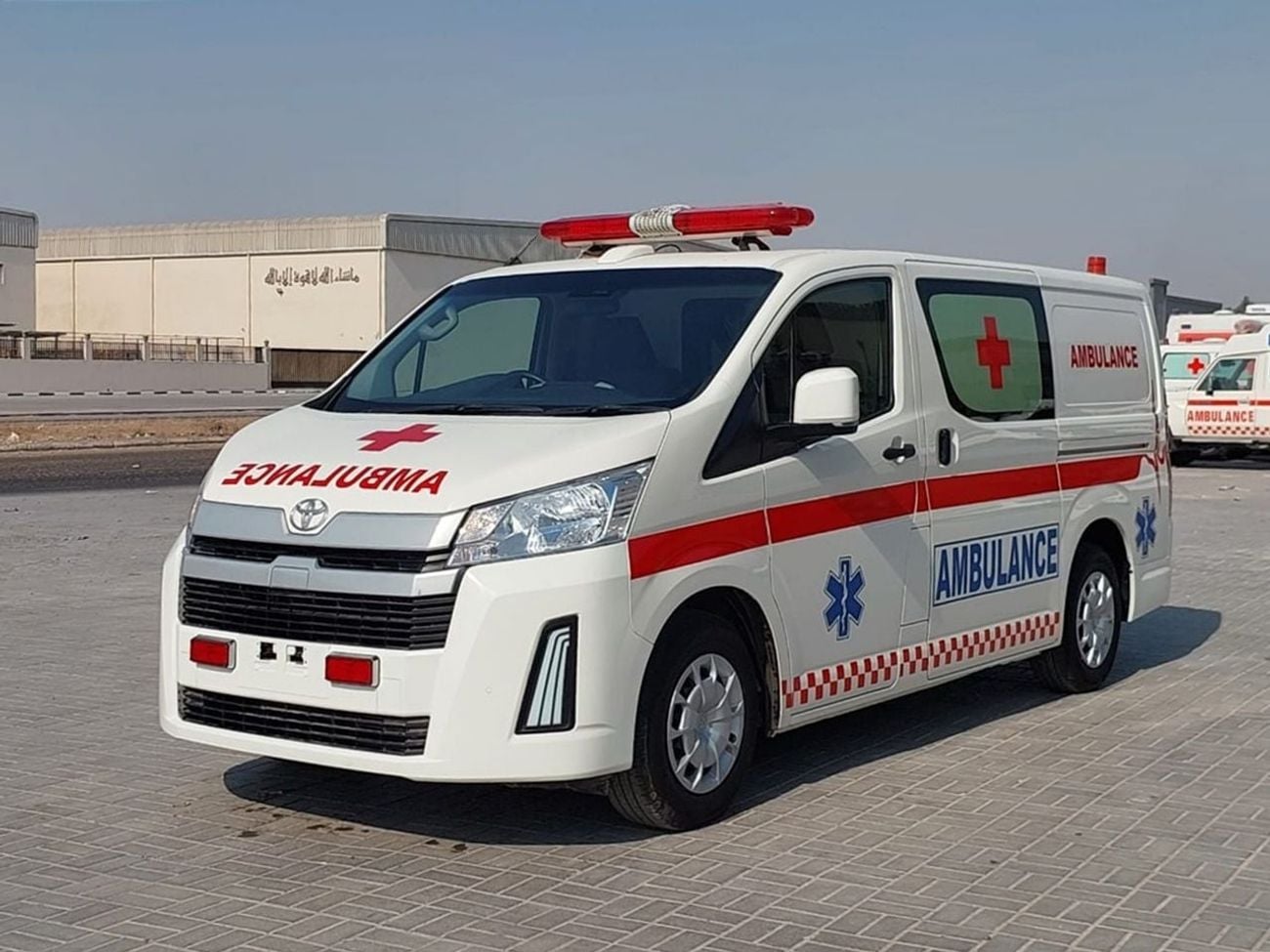 Toyota Hiace 2025 TOYOTA HIACE AMBULANCE VAN DIESEL AUTOMATIC 1GD ENGINE (PM80832)