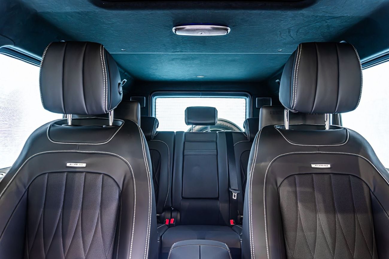 Mercedes Benz G63 AMG STANDARD Double Night Package | MANUFAKTUR Kalahari Gold Magno | GCC Specs | Gargash Warranty