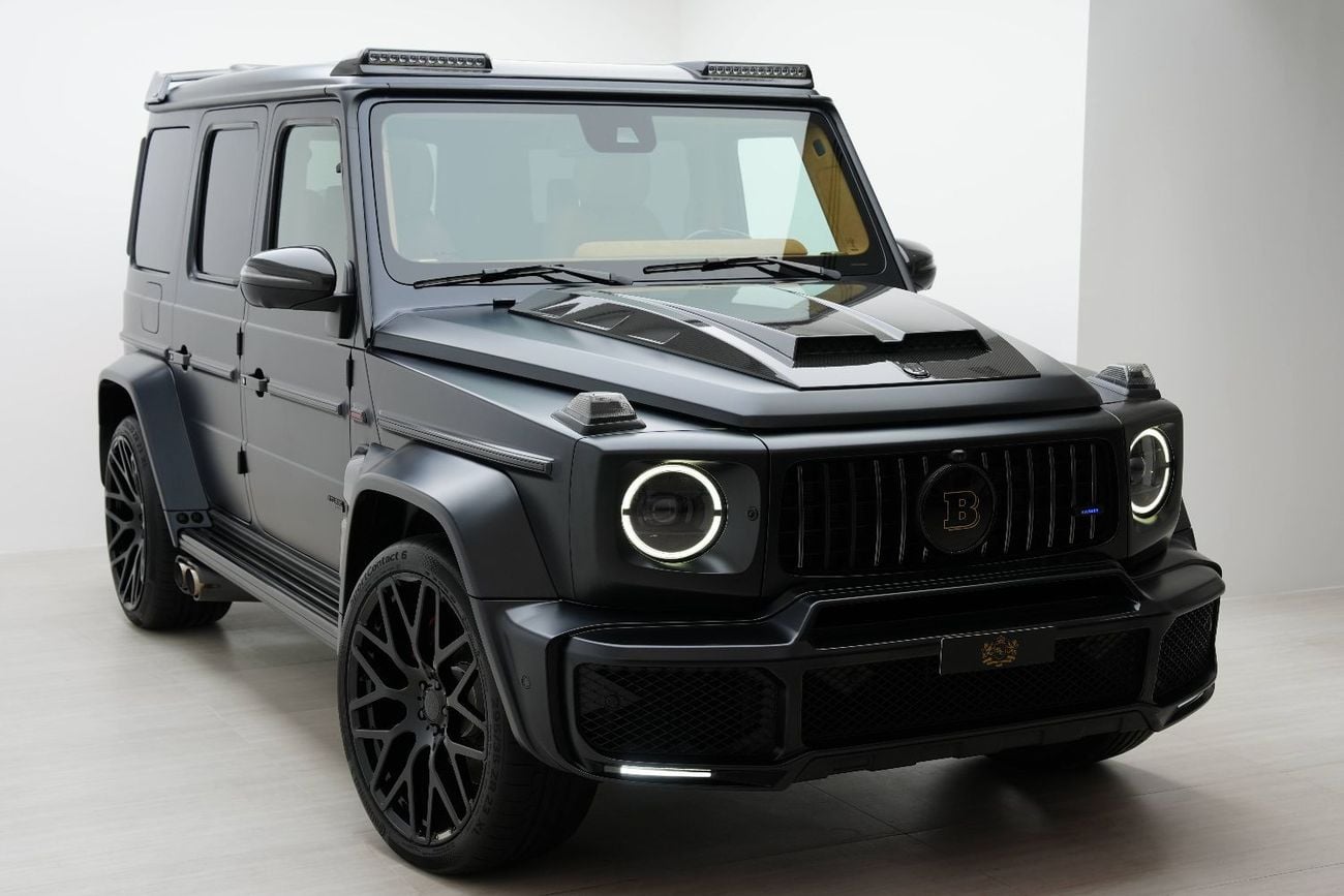 مرسيدس بنز G 63 AMG BRABUS G800 برابوس G800 وايدستار، برابوس الأصلية، حزمة ألياف الكربون الكاملة، زجاج خلفي، ستارلايت!!