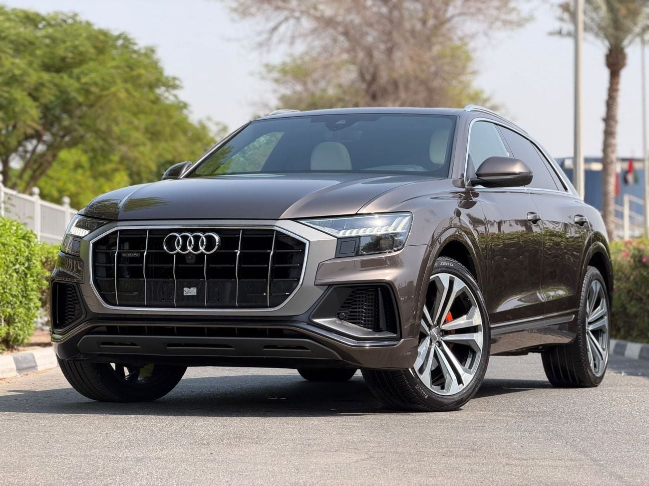 Audi Q8 55 TFSI S-LINE Audi Q8 2019 Gcc V6 o e owner