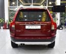 Volvo XC90 EXECUTIVE EXCELLENT DEAL for our Volvo XC90 3.2 AWD ( 2011 Model ) in Red Color GCC Specs