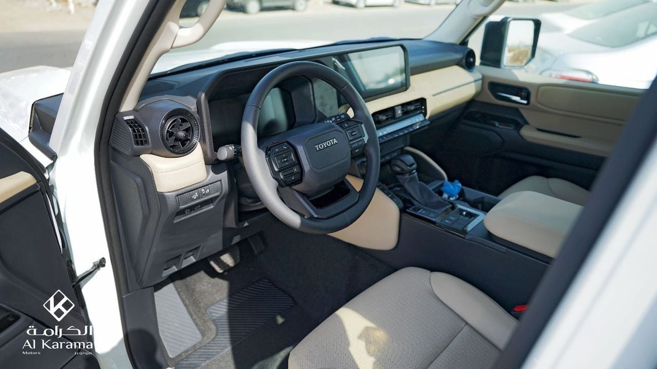 تويوتا برادو TXL-2 2.8L Diesel | Rear Camera | Leather Seats | GCC | AWD | Sunroof