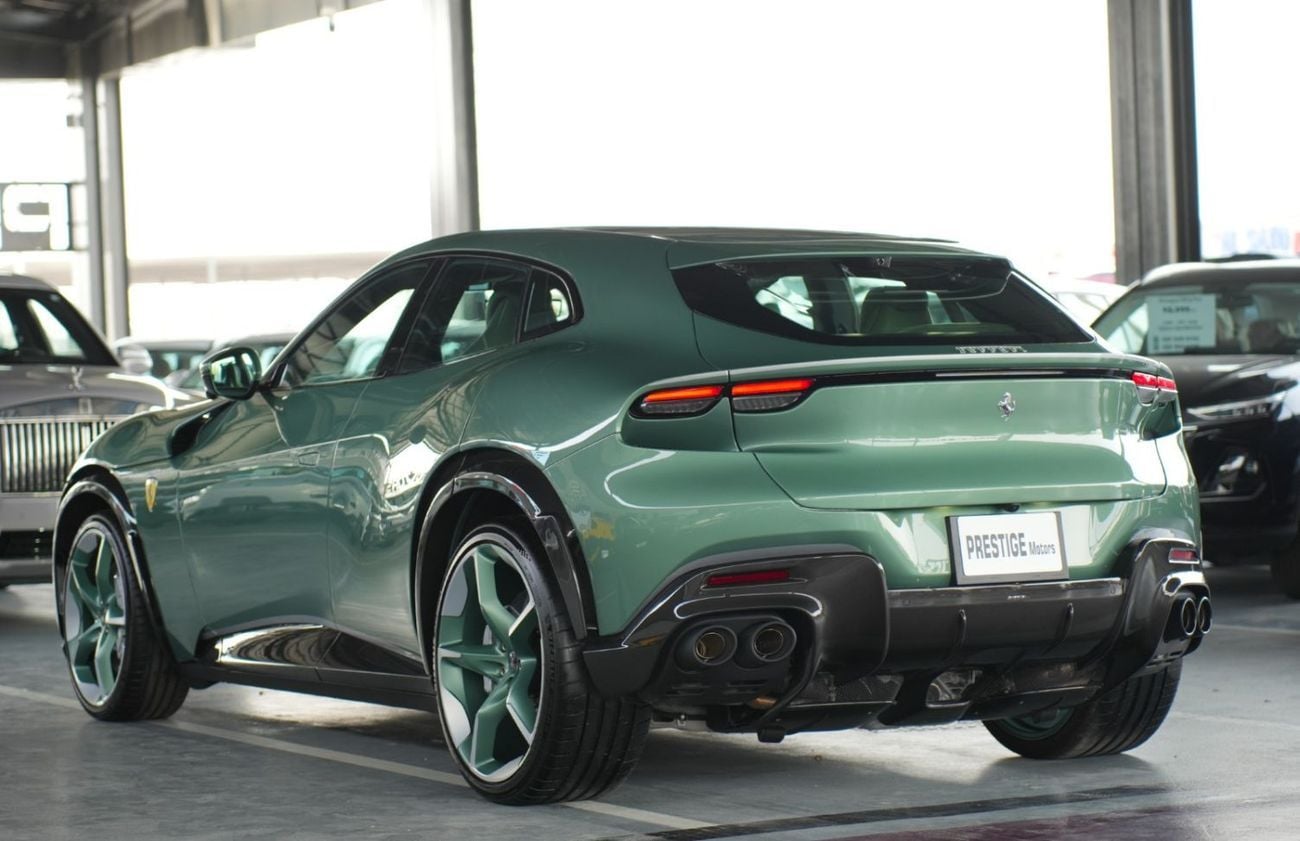 Ferrari Purosangue STANDARD 6.5 V12 715HP Tailor made Verde Dora (green) Export Price