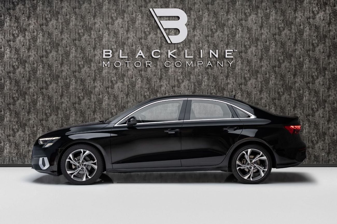Audi A3 35 TFSI ADVANCED BUY NOW, PAY LATER | THE BLACKLINE STANDARD | 2028 Audi Warranty and Service Contract