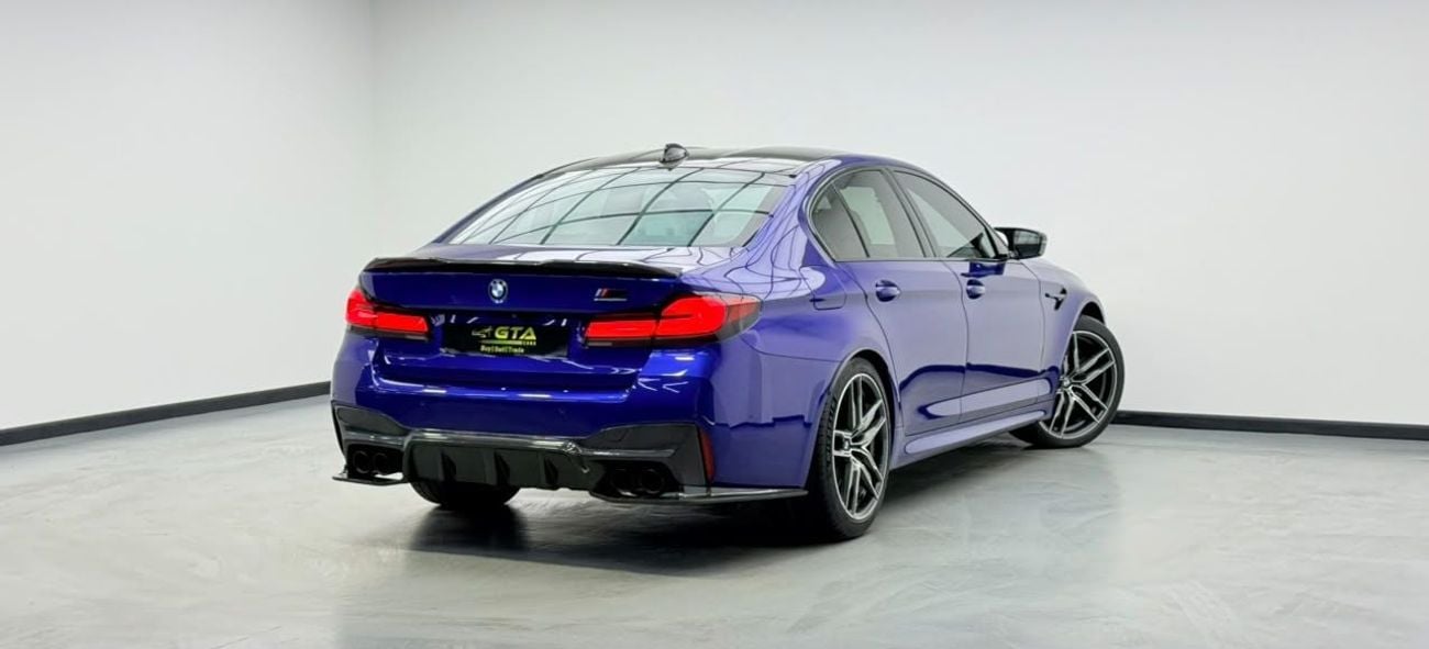 BMW M5 COMPETITION PACK 2021 BMW M5 Competition, Warranty, Full BMW Service History, Fully Loaded, Excellent Condition, GCC