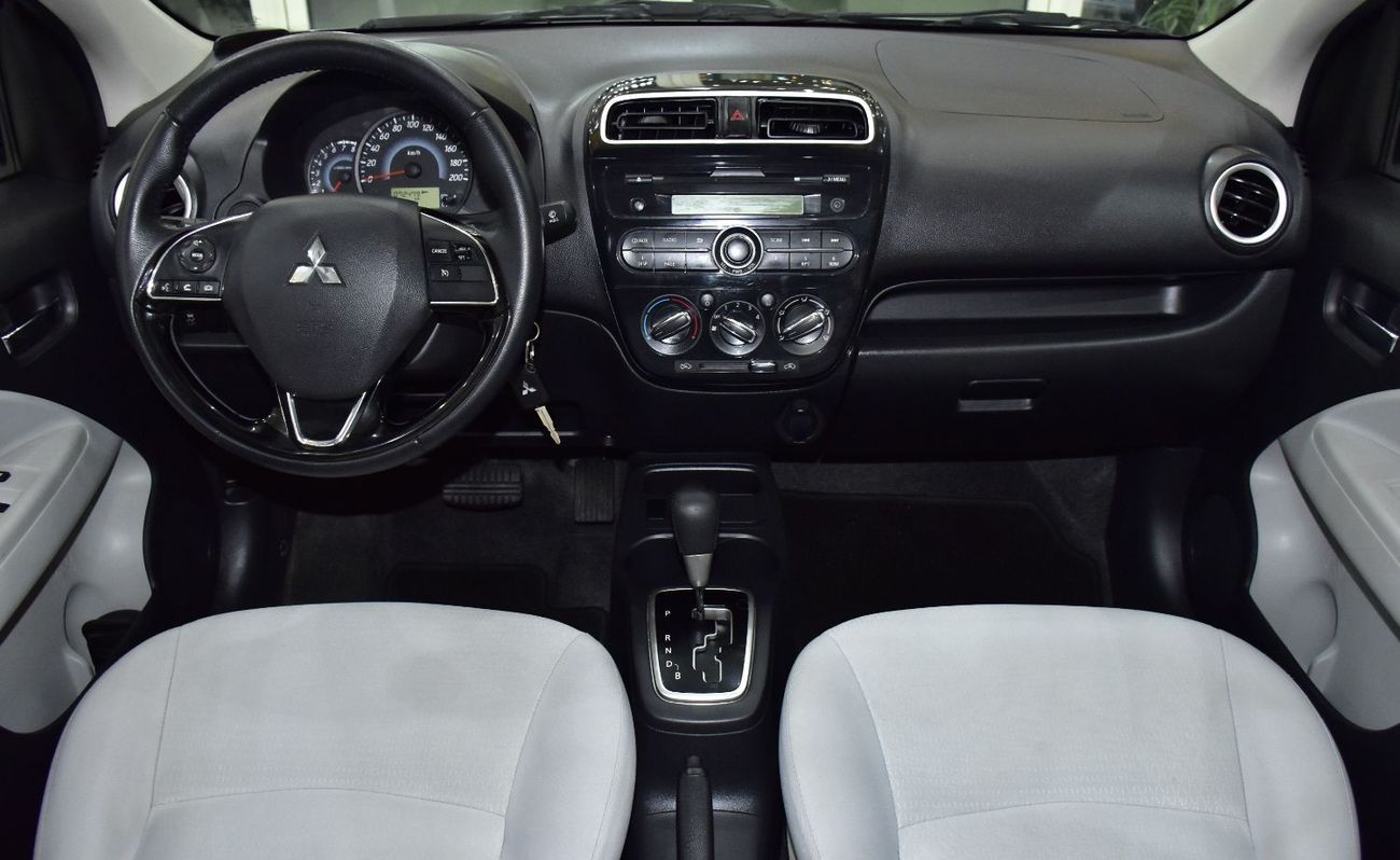 Mitsubishi Attrage GLX HIGHLINE EXCELLENT DEAL for our Mitsubishi Attrage ( 2021 Model ) in Grey Color GCC Specs