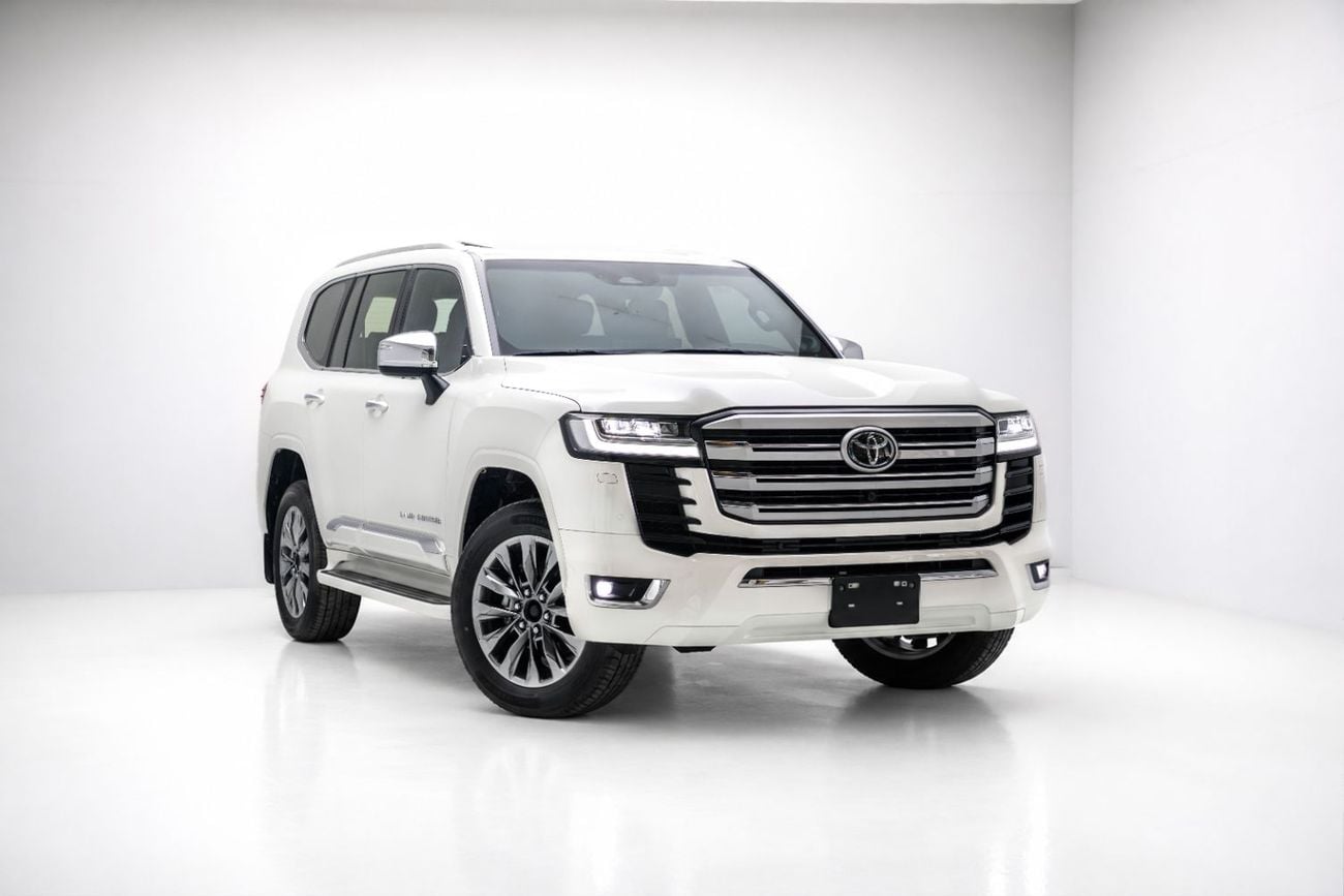 Toyota Land Cruiser VX LC300 3.5L - Pearl White Inside Black | Export Only
