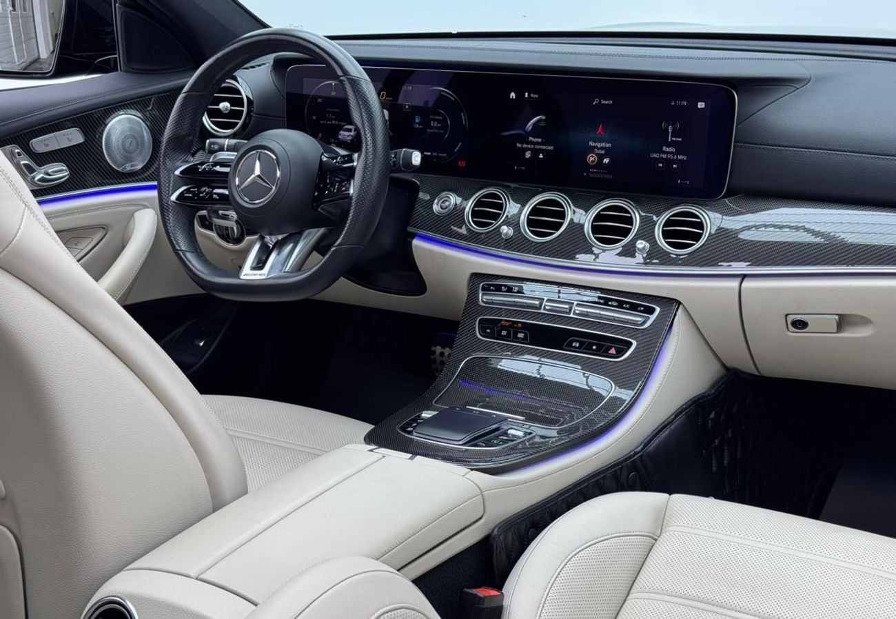 Mercedes Benz E53 AMG STANDARD 2021 Mercedes-Benz E53 AMG Double Night Package, Mercedes Service History, 1 Year Warranty, GCC