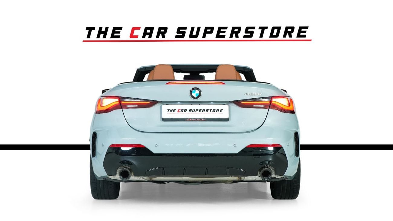 بي أم دبليو 420i M SPORT GCC-AGMC Warranty & Service Contract Until 2030-M Sports Package-Special Color