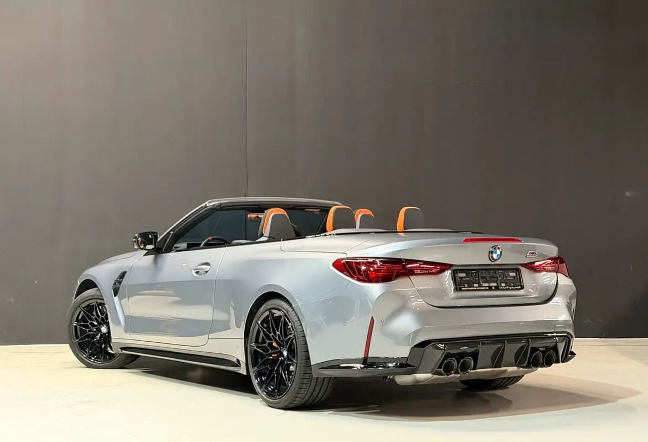 بي أم دبليو M4 COMPETITION M XDRIVE COMPETITION xDRIVE CONVERTIBLE GCC FHS 5 YEARS WARRANTY SERVICE