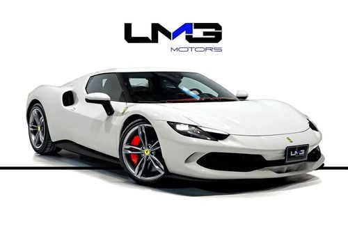 فيراري 296 GTB GTS FRONTLIFT | TWO TONE INTERIOR | ENGINE COVERS IN CARBON FIBRE | MATTE GREY WHEELS