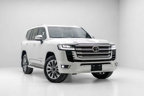 Toyota Land Cruiser VX LC300 3.3L - White Pearl Inside Black | Export Only