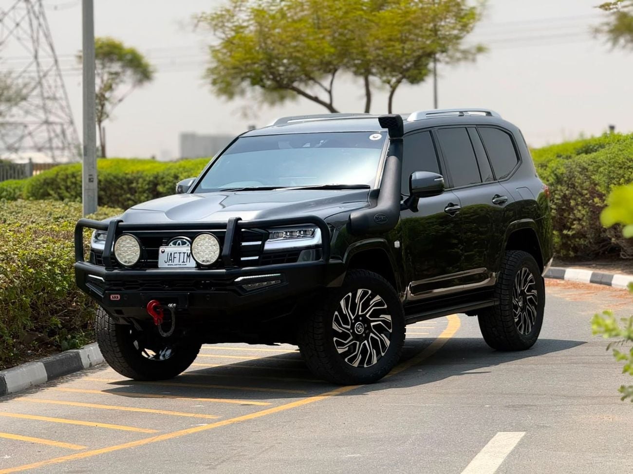Toyota Land Cruiser GXR 2022 | 3.3L DIESEL | AT | RHD | OFF-ROAD MODIFIED | ARB BULL BAR WITH HEAVY FOCUSED LED LIGHTS | AIR